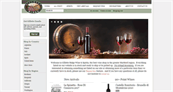 Desktop Screenshot of gillettewine.com